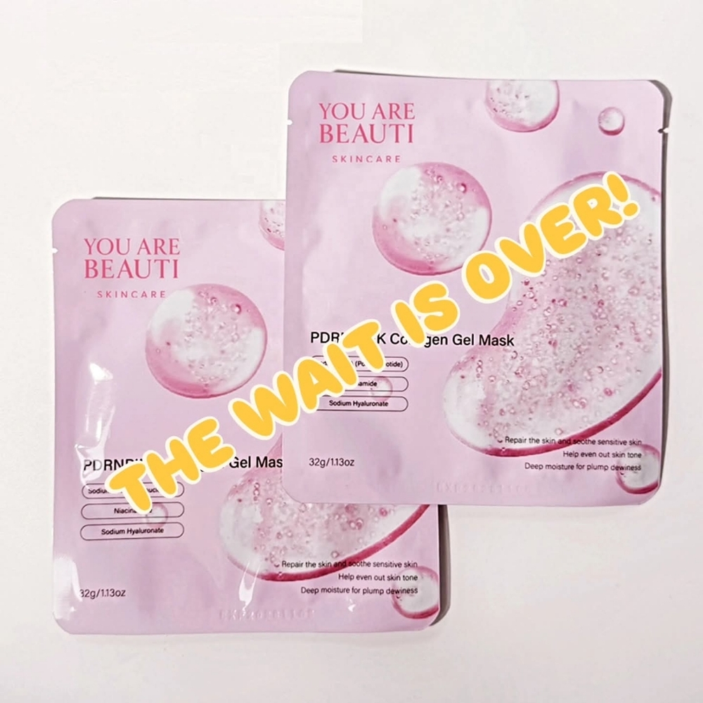 PDRNPink Collagen Gel Mask from YOU ARE BEAUTI LLC!